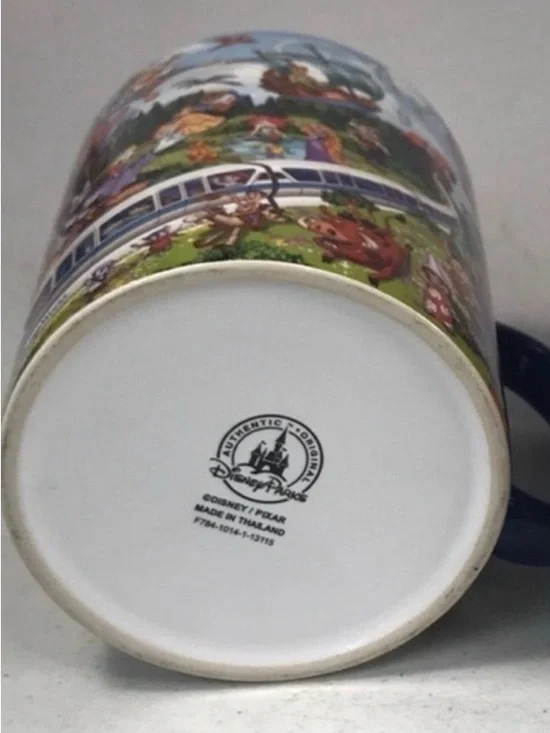 For mtodd - Disney Multicolor Character Collage Ceramic Mugs - White Base - Picture 3 of 7